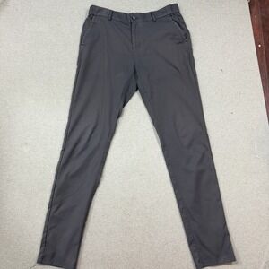 Jack Archer Pants 33x36 Charcoal Gray Jetsetter Tech Chino Golf Preppy Mens